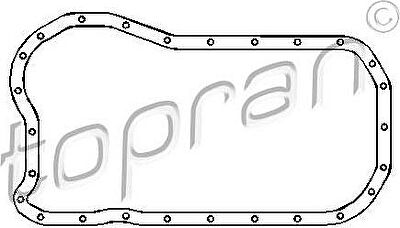 Topran 100 098 прокладка, масляный поддон на VW VENTO (1H2)