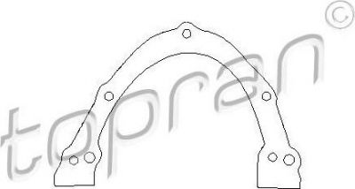 Topran 100 193 прокладка, крышка картера (блок-картер двигателя) на AUDI 80 (81, 85, B2)