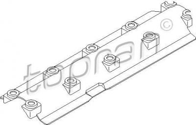 Topran 100 200 маслосъемный щиток, вентиляция картера на VW GOLF III (1H1)