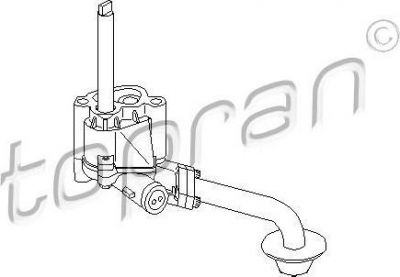 Topran 100 209 масляный насос на VW PASSAT (32B)