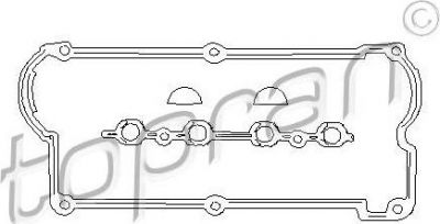 Topran 100 271 комплект прокладок, крышка головки цилиндра на AUDI 80 Avant (8C, B4)