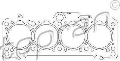 Topran 100 286 прокладка, головка цилиндра на VW PASSAT Variant (3A5, 35I)