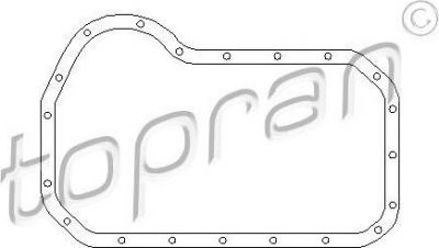 Topran 100 293 прокладка, масляный поддон на VW PASSAT Variant (3A5, 35I)
