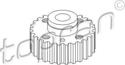 Topran 100 548 шестерня, коленчатый вал на VW GOLF III (1H1)