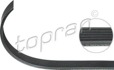 Topran 100 742 поликлиновой ремень на MAZDA 323 C IV (BG)