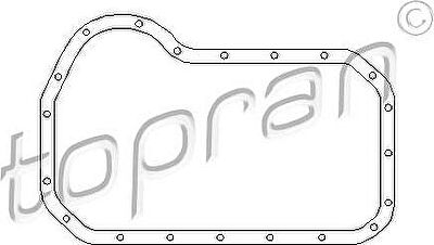 Topran 100 816 прокладка, масляный поддон на VW PASSAT Variant (3A5, 35I)