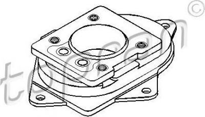 Topran 100 963 фланец, карбюратор на MAZDA CX-7 (ER)