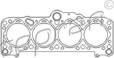 Topran 101 414 прокладка, головка цилиндра на AUDI 80 (81, 85, B2)