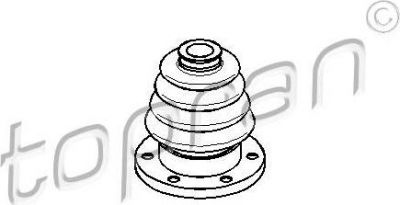 Topran 101 952 пыльник, приводной вал на AUDI 80 (81, 85, B2)