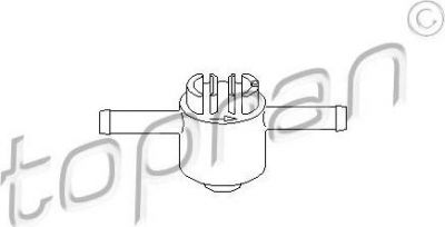 Topran 102 730 клапан, топливный фильтр на VW POLO CLASSIC (6KV2)