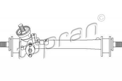 Topran 102 795 рулевой механизм на VW GOLF III (1H1)