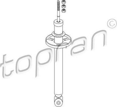 Topran 103 061 амортизатор на VW GOLF III (1H1)