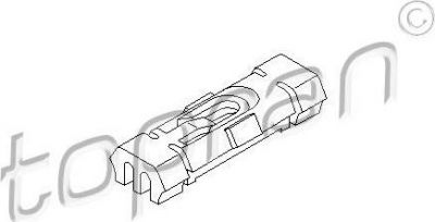 Topran 103 106 зажим, молдинг / защитная накладка на VW GOLF III (1H1)