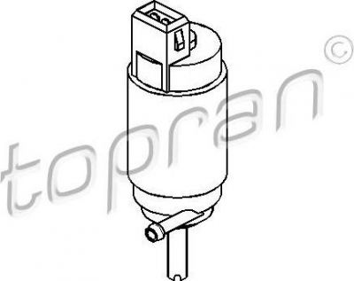 Topran 103 158 водяной насос, система очистки окон на OPEL OMEGA B (25_, 26_, 27_)