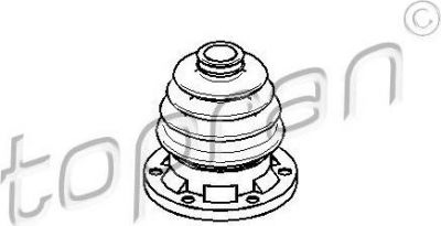 Topran 103 218 пыльник, приводной вал на VW TRANSPORTER III автобус
