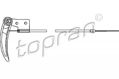 Topran 103 414 тросик замка капота на VW PASSAT (32B)