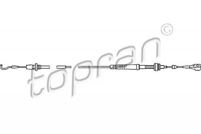 Topran 103 536 тросик газа на VW PASSAT Variant (3A5, 35I)