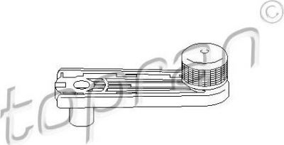 Topran 103 544 ручка стеклоподъемника на VW PASSAT Variant (3A5, 35I)