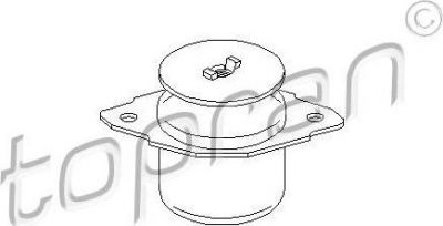 Topran 103 582 подвеска, двигатель на VW PASSAT Variant (3A5, 35I)