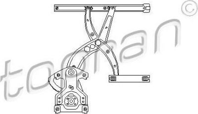 Topran 103 591 подъемное устройство для окон на VW PASSAT Variant (3A5, 35I)