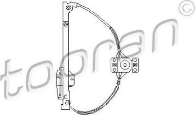 Topran 103 593 подъемное устройство для окон на VW PASSAT Variant (3A5, 35I)