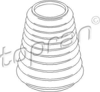 Topran 103 619 защитный колпак / пыльник, амортизатор на AUDI 100 (4A, C4)