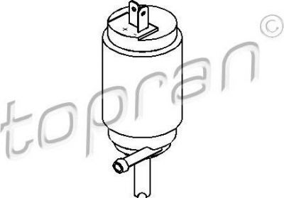 Topran 103 630 водяной насос, система очистки окон на OPEL OMEGA B (25_, 26_, 27_)