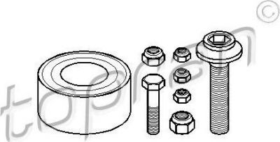 Topran 103 691 комплект подшипника ступицы колеса на AUDI 100 Avant (44, 44Q, C3)