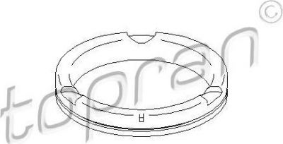 Topran 103 744 подшипник качения, опора стойки амортизатора на AUDI 100 (4A, C4)