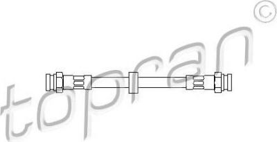 Topran 104 026 тормозной шланг на VW POLO CLASSIC (6KV2)