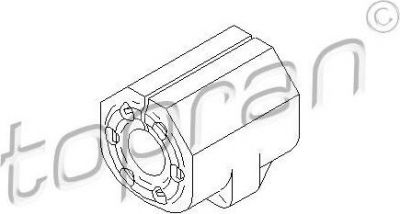 Topran 104 245 опора, стабилизатор на VW POLO купе (86C, 80)