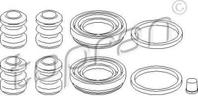 Topran 107 082 ремкомплект, тормозной суппорт на AUDI 80 (89, 89Q, 8A, B3)