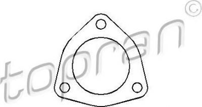 Topran 107 201 прокладка, труба выхлопного газа на VW PASSAT (32B)
