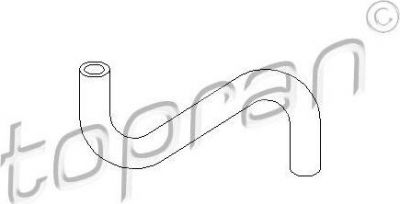 Topran 107 396 шланг, воздухоотвод крышки головки цилиндра на SEAT TOLEDO I (1L)