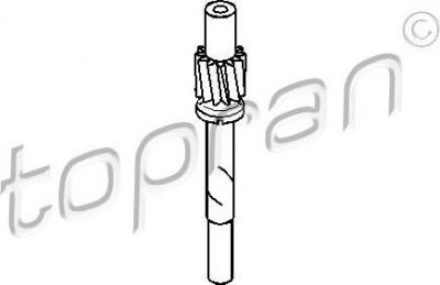 Topran 107 400 тросик спидометра на VW PASSAT (32B)