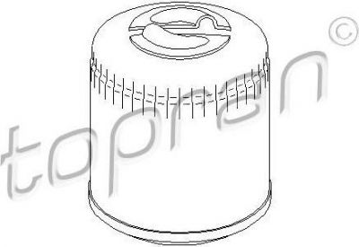 Topran 107 506 масляный фильтр на SKODA FELICIA I (6U1)