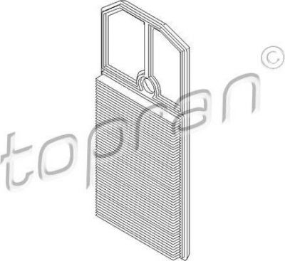 Topran 107 695 воздушный фильтр на MERCEDES-BENZ MK