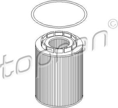 Topran 107 757 масляный фильтр на FORD FOCUS II седан (DA_)