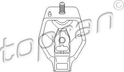 Topran 107 982 подвеска, автоматическая коробка передач на AUDI 100 (4A, C4)