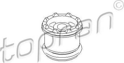 Topran 107 983 подвеска, ступенчатая коробка передач на SKODA SUPERB (3U4)