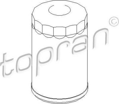 Topran 108 207 масляный фильтр на VW PASSAT Variant (3A5, 35I)