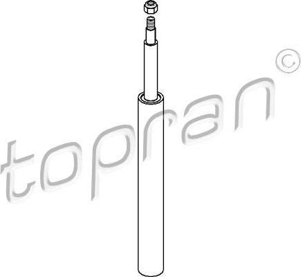 Topran 108 269 амортизатор на AUDI 100 (4A, C4)
