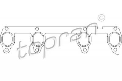 Topran 108 304 прокладка, выпускной коллектор на SEAT CORDOBA Vario (6K5)