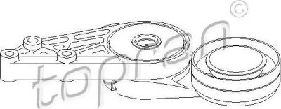 Topran 108 416 натяжитель ремня, клиновой зубча на VW PASSAT Variant (3B6)