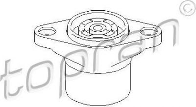 Topran 108 602 опора стойки амортизатора на AUDI A6 Avant (4B5, C5)