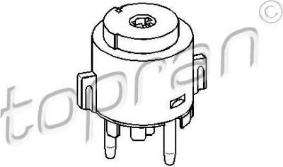 Topran 108 713 переключатель зажигания на VW PASSAT Variant (3B6)