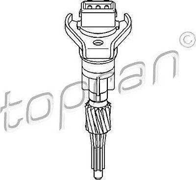 Topran 108 728 датчик, участок пути на VW GOLF IV (1J1)