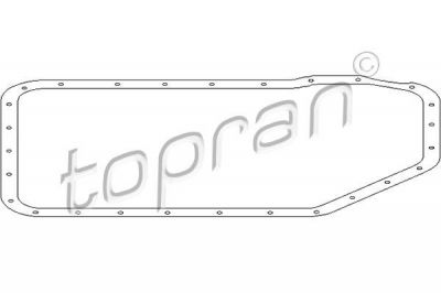 Topran 108 757 прокладка, масляный поддон автоматической коробки на VW PASSAT (3B3)