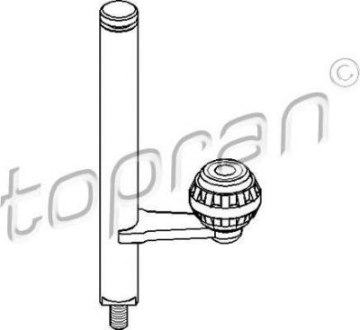 Topran 108 839 направляющий вал, переключение на VW GOLF III (1H1)