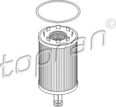 Topran 108 902 масляный фильтр на VW TRANSPORTER V фургон (7HA, 7HH, 7EA, 7EH)